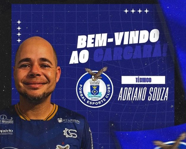 Pombal Anuncia O Técnico Adriano Souza Para Sua Estreia Na 1ª Divisão Do Paraibano